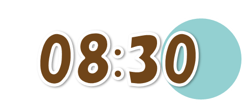 ８時３０分