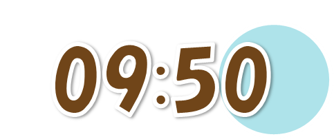 ９時５０分