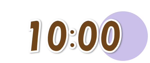 １０時００分